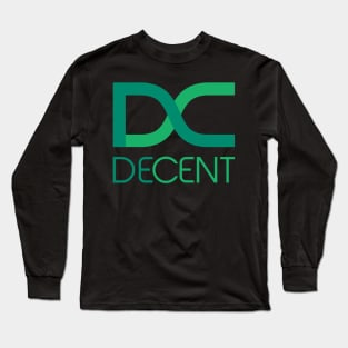 Decent - DCT - Cryptocurrency Long Sleeve T-Shirt